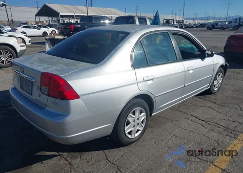 2003 Honda Civic Lx z USA, uszkodzony, nr VIN 2HGES16513H508052